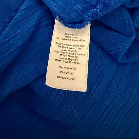 Talbots Blue Midi Dress - Picture 6 of 6